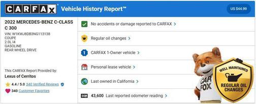 2022 Mercedes-Benz C-Class Coupe