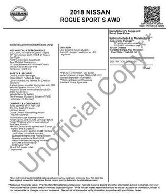 2018 Nissan Rogue Sport S