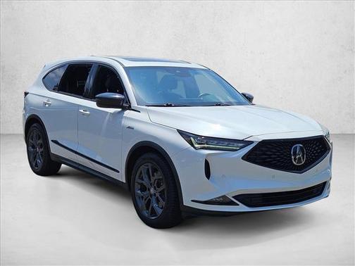 Platinum White Pearl 2022 Acura MDX A-Spec Package