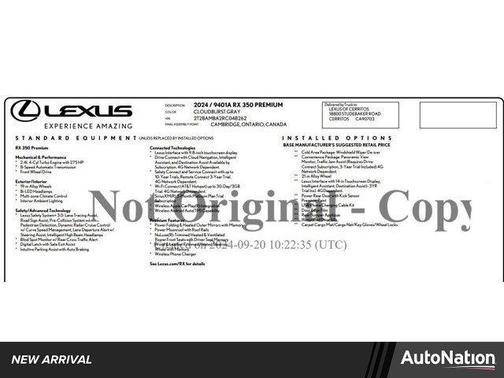 2024 Lexus RX 350 Premium