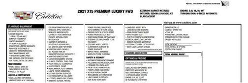2021 Cadillac XT5 Premium Luxury
