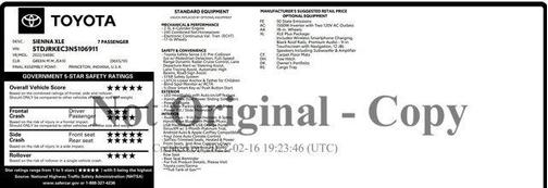 2022 Toyota Sienna XLE