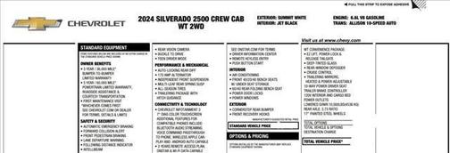 2024 Chevrolet Silverado 2500 WT