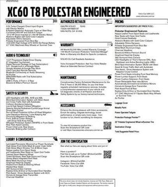 2023 Volvo XC60 Recharge Plug-In Hybrid T8 Polestar