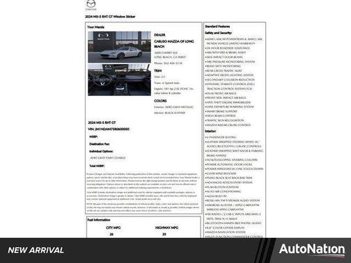 2024 Mazda MX-5 Miata RF Grand Touring