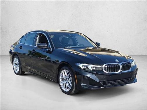Jet Black 2025 BMW 330 330i