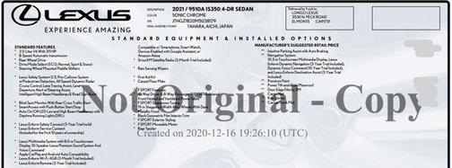 2021 Lexus IS 350 Base