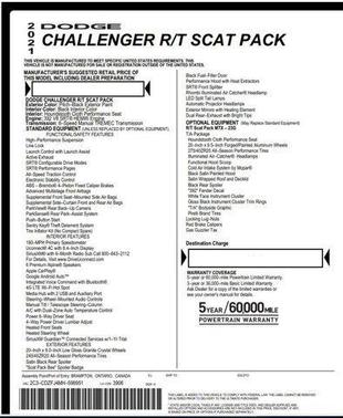 2021 Dodge Challenger R/T Scat Pack