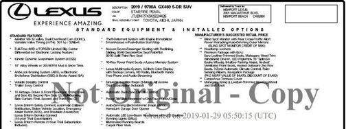 2019 Lexus GX 460 Base