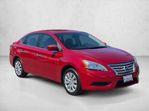 Red Brick 2014 Nissan Sentra S