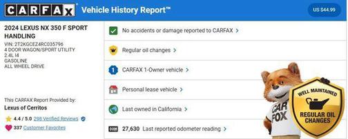 2024 Lexus NX 350 F SPORT Handling