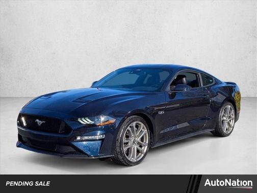 Antimatter Blue Metallic 2021 Ford Mustang GT Premium