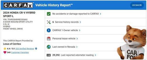 2024 Honda CR-V Hybrid Sport FWD