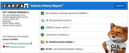 2017 Nissan Murano S