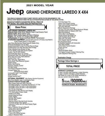 2021 Jeep Grand Cherokee Laredo