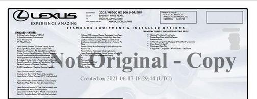 2021 Lexus NX 300 Base