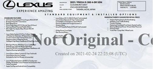 2022 Lexus NX 350 F SPORT Handling