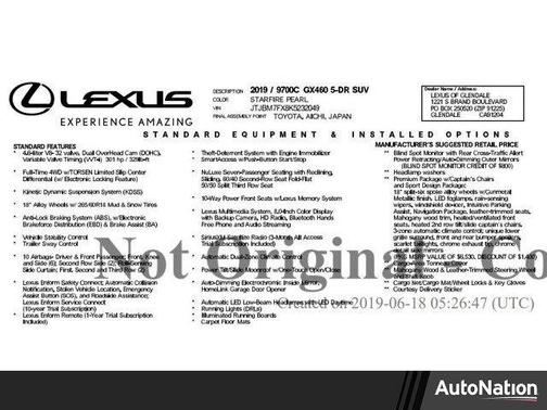 2019 Lexus GX 460 Base