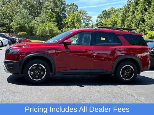 Scarlet Ember Tintcoat 2025 Nissan Pathfinder Rock Creek 4WD