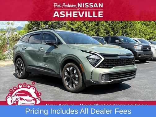 Jungle Green 2023 Kia Sportage X-Line