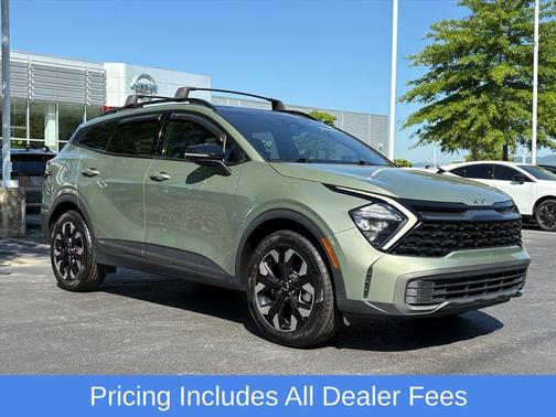 Jungle Green 2023 Kia Sportage X-Line