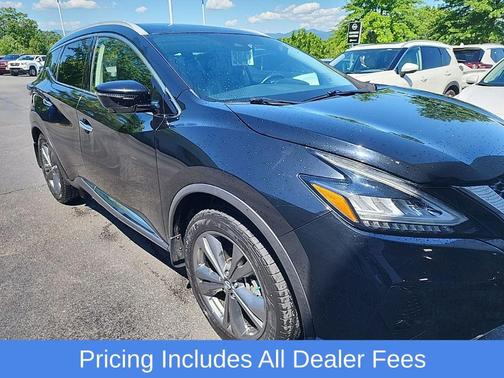 Super Black Metallic 2020 Nissan Murano Platinum Intelligent AWD