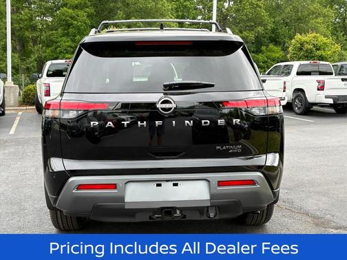 Super Black 2026 Nissan Pathfinder Platinum