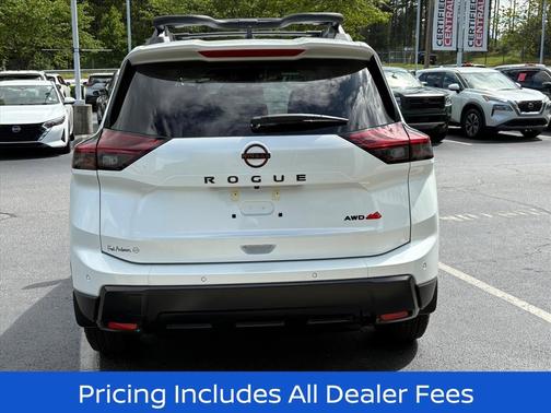 Everest White Pearl Tricoat 2026 Nissan Rogue Rock Creek