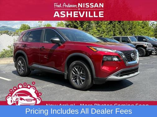 Scarlet Ember Tintcoat 2023 Nissan Rogue S
