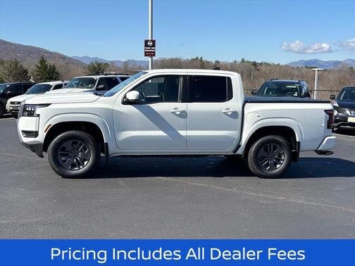 Glacier White 2026 Nissan Frontier SV