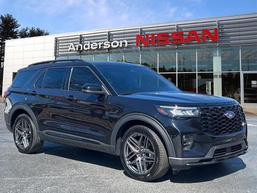 AGATE BLACK METALLIC 2025 Ford Explorer ST