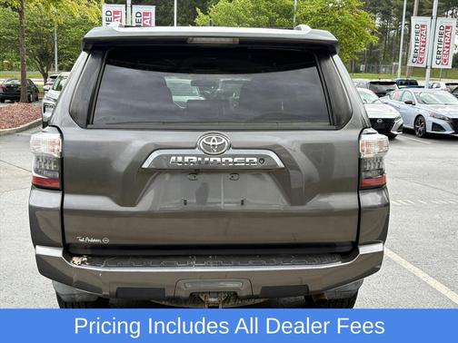 Magnetic Gray Metallic 2016 Toyota 4Runner SR5