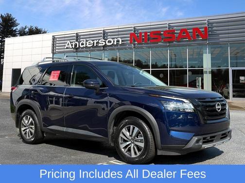 Deep Ocean Blue 2023 Nissan Pathfinder SL