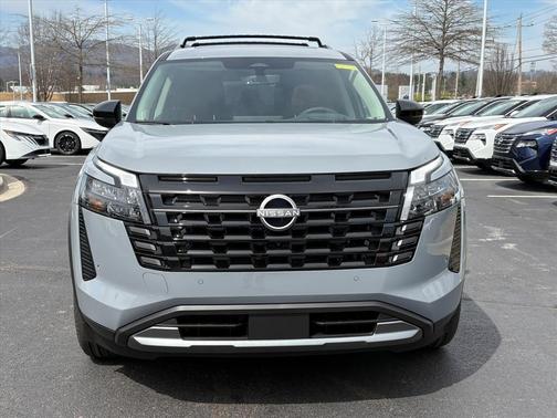 Boulder Gray Pearl 2026 Nissan Pathfinder Platinum