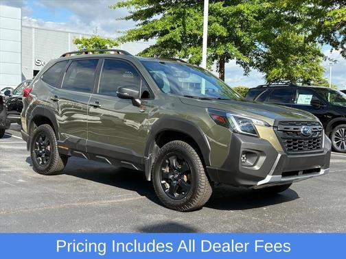 Autumn Green Metallic 2023 Subaru Forester Wilderness