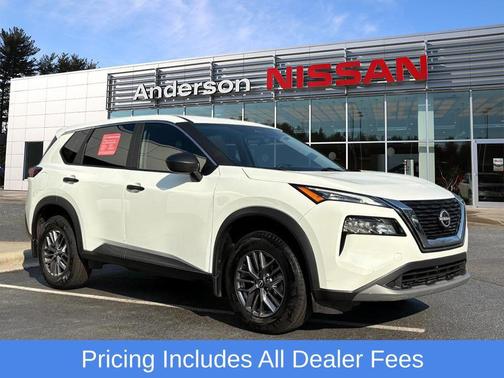 Glacier White 2023 Nissan Rogue S