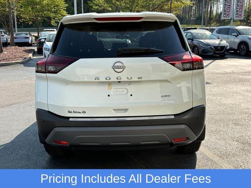 Glacier White 2023 Nissan Rogue S