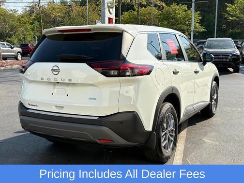 Glacier White 2023 Nissan Rogue S