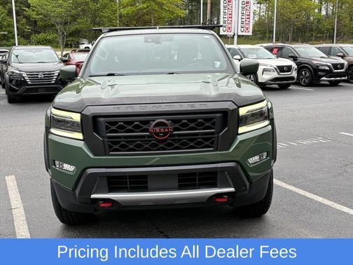 Tactical Green Metallic 2022 Nissan Frontier PRO-X
