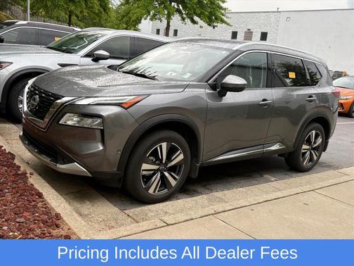 Gun Metallic 2022 Nissan Rogue Platinum