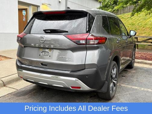 Gun Metallic 2022 Nissan Rogue Platinum