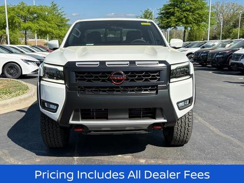 Glacier White 2026 Nissan Frontier PRO-4X