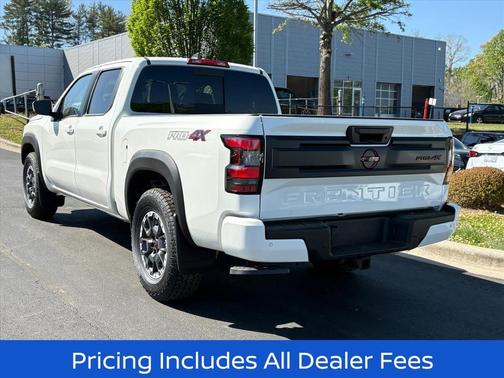 Glacier White 2026 Nissan Frontier PRO-4X