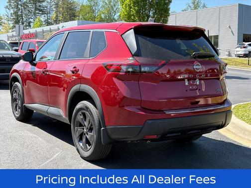 Scarlet Ember Tintcoat 2026 Nissan Rogue SV