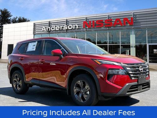 Scarlet Ember Tintcoat 2026 Nissan Rogue SV