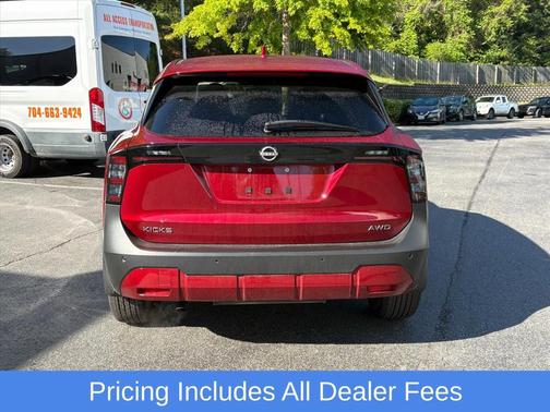 Scarlet Ember Tintcoat 2025 Nissan Kicks SV