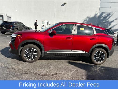 Scarlet Ember Tintcoat 2025 Nissan Kicks SV
