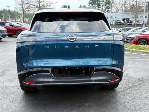 Aurora Blue Pearl Metallic/Super Black 2026 Nissan Murano Platinum