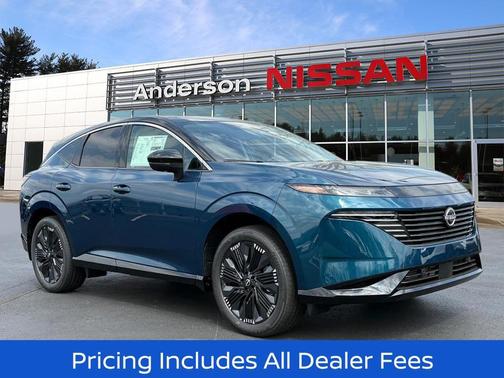 Aurora Blue Pearl Metallic/Super Black 2026 Nissan Murano Platinum