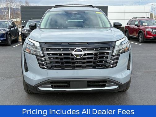 Boulder Gray Pearl 2026 Nissan Pathfinder Platinum
